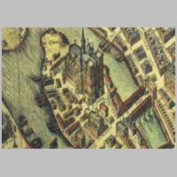 1609, Die Ile de la Cite in Paris aus einer Ansicht des Jahres 1609,.jpg